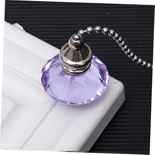 Miniatura 3 de DOITOOL 2 piezas de colgante de diamante atrapasoles elegante decoración de la casa colgantes cristales atrapasoles de cristal prisma colgante