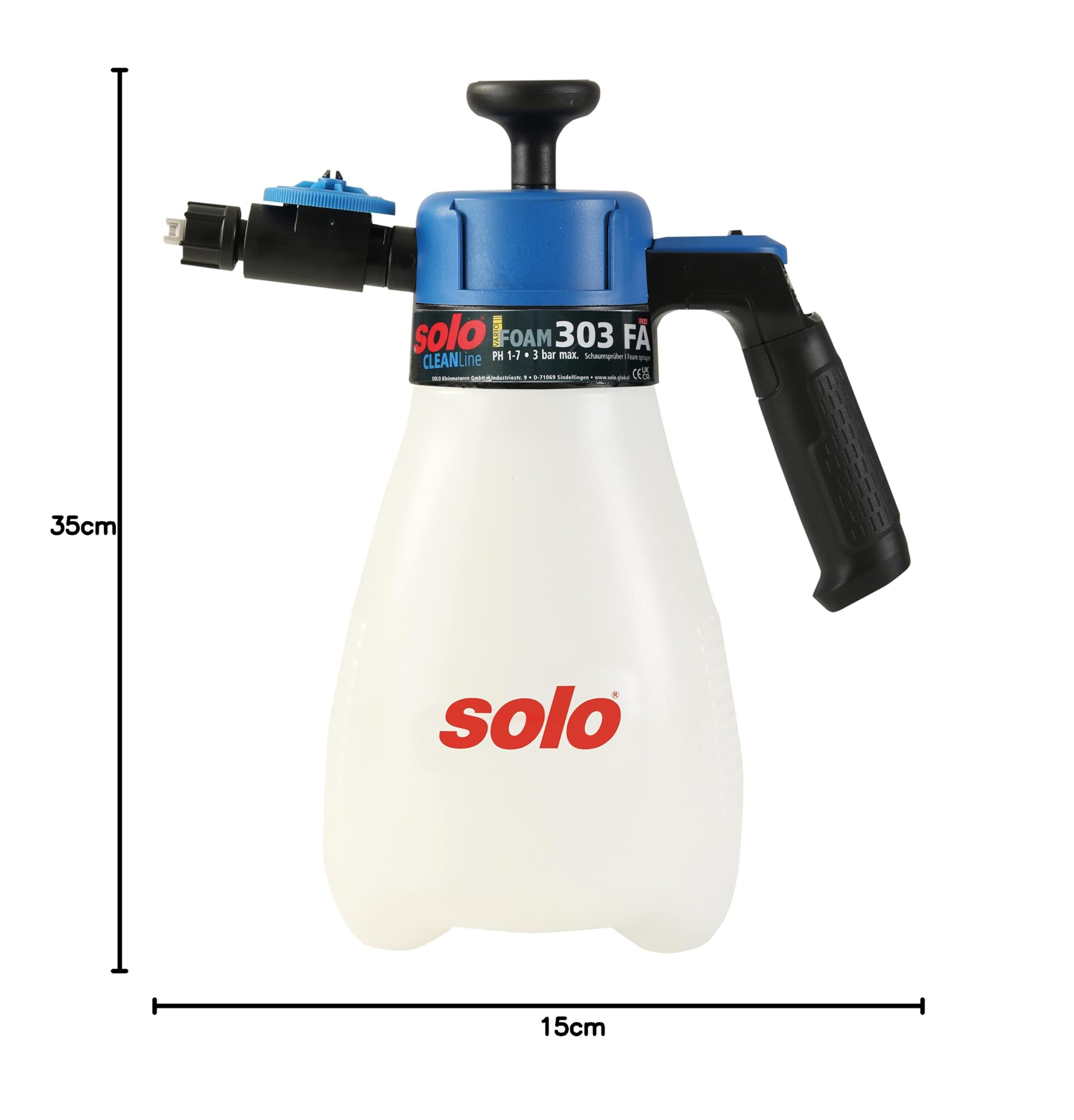 Solo 303 FA rozpylacz piany, wyprodukowany w Niemczech