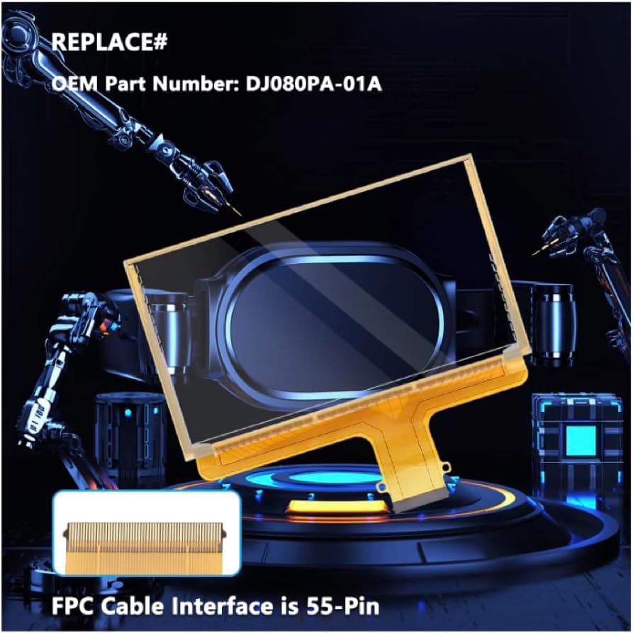 Miniatura 4 de Compatible con pantalla táctil GMC de 8 pulgadas, repuesto de pantalla LCD, compatible con Chevrolet Silverado Suburban Tahoe 2015-2018 y GMC Yukon