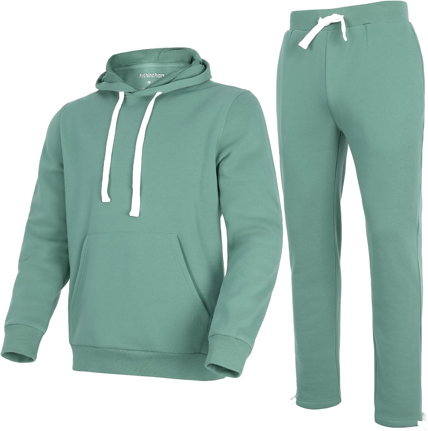 Bellnorth Men's Tracksuit 2 Piece Sets Fleece Casual Jogging Athletic Suits Hoodie Long Sleeve Athletic Sweatsuits