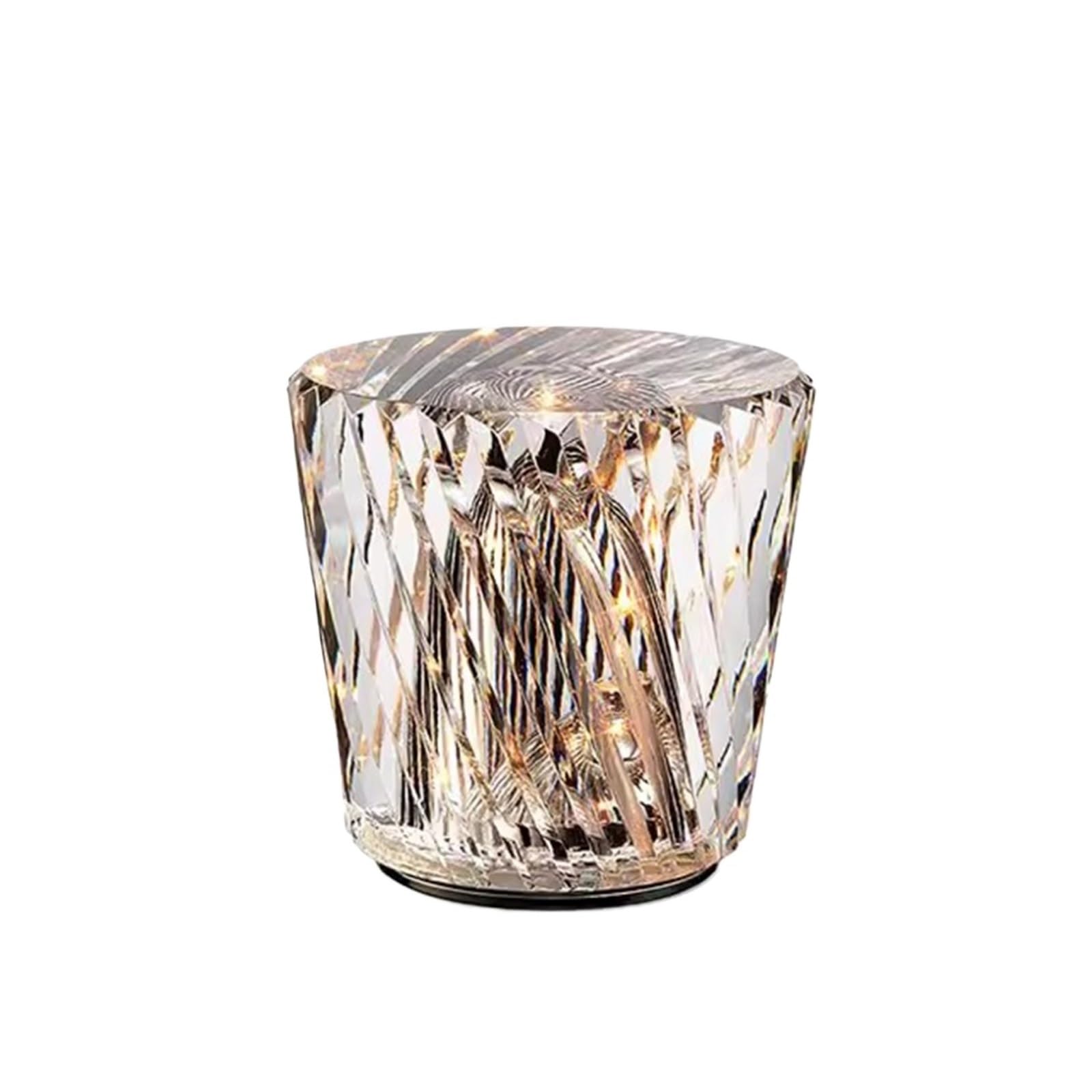 Z4T8M2K6G5 Bedside Lamp Rechargeable Crystal Small Table Lamp Camping Ambient Light Club Bar for Bedside Outdoor Den(Style3)