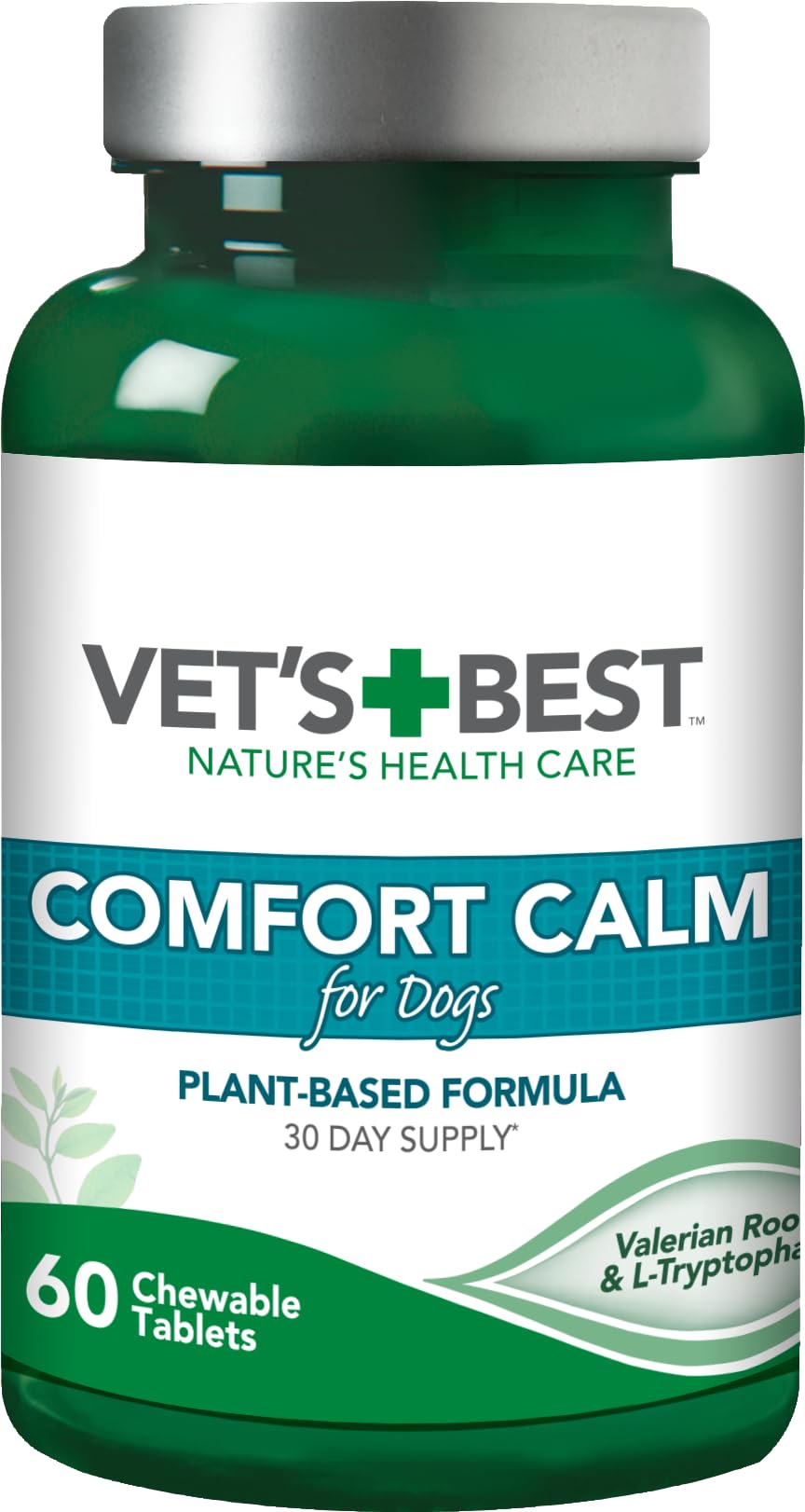 Vet's Best Comfort Calm Calming Dog Supplements 60 Chewable tablets