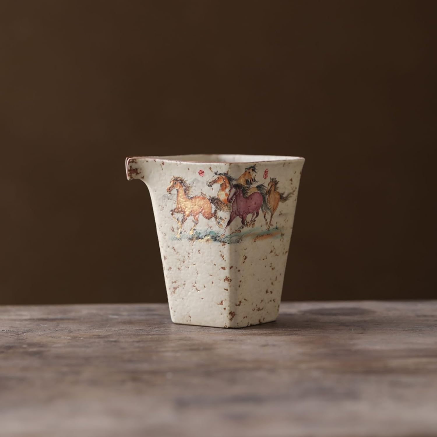 Antique-style Ceramics Fairness Cup, 210ml 7.1oz, Household Tea Dispenser Kungfu Tea Set