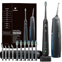 Idropulsore e Spazzolino Elettrico 2 in 1 – Kit di Pulizia Orale con Irrigatore Dentale