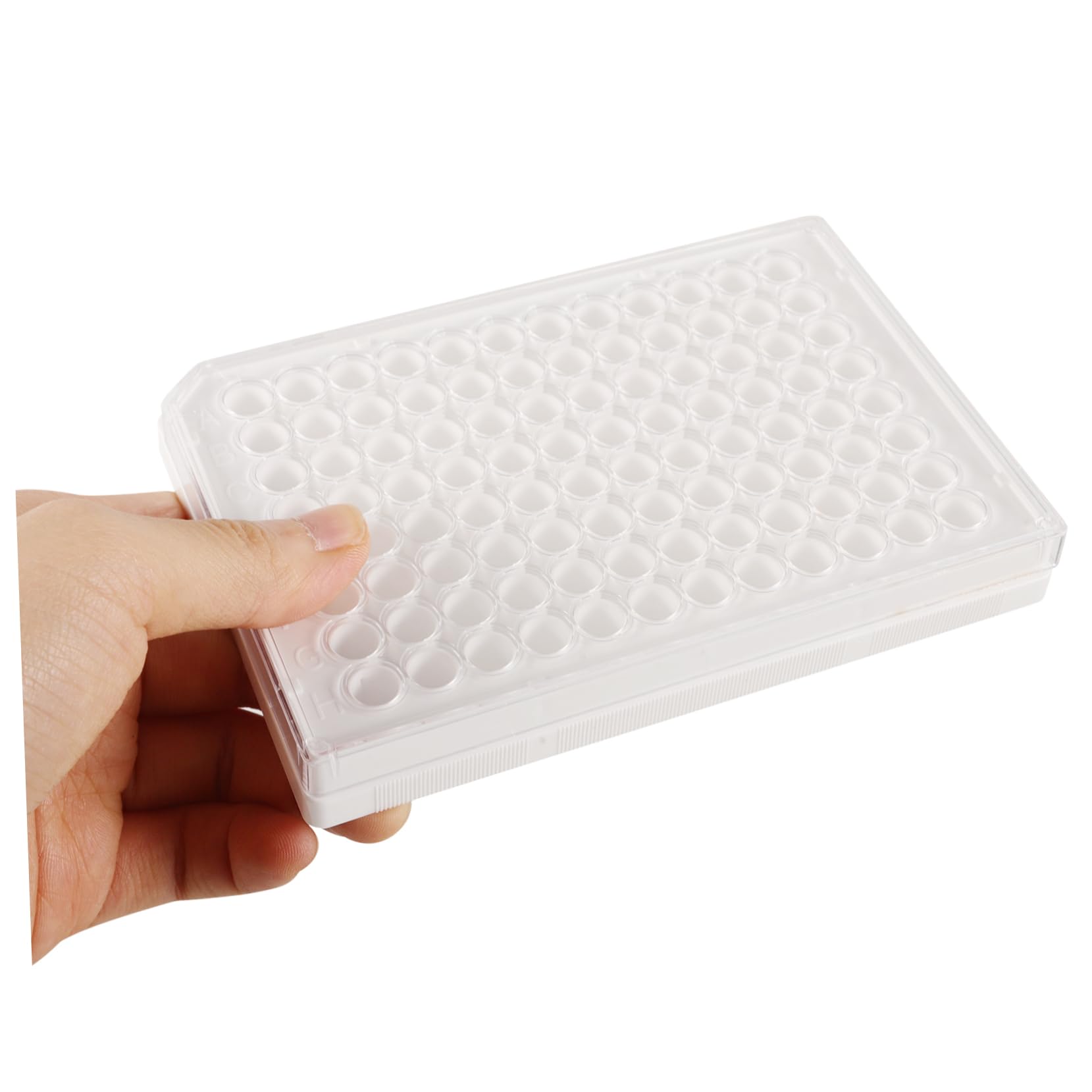 COSMEVIVI 96 Hole Cell Culture Dish Lab Equipment Plastic Tissue Culture Plate Lid