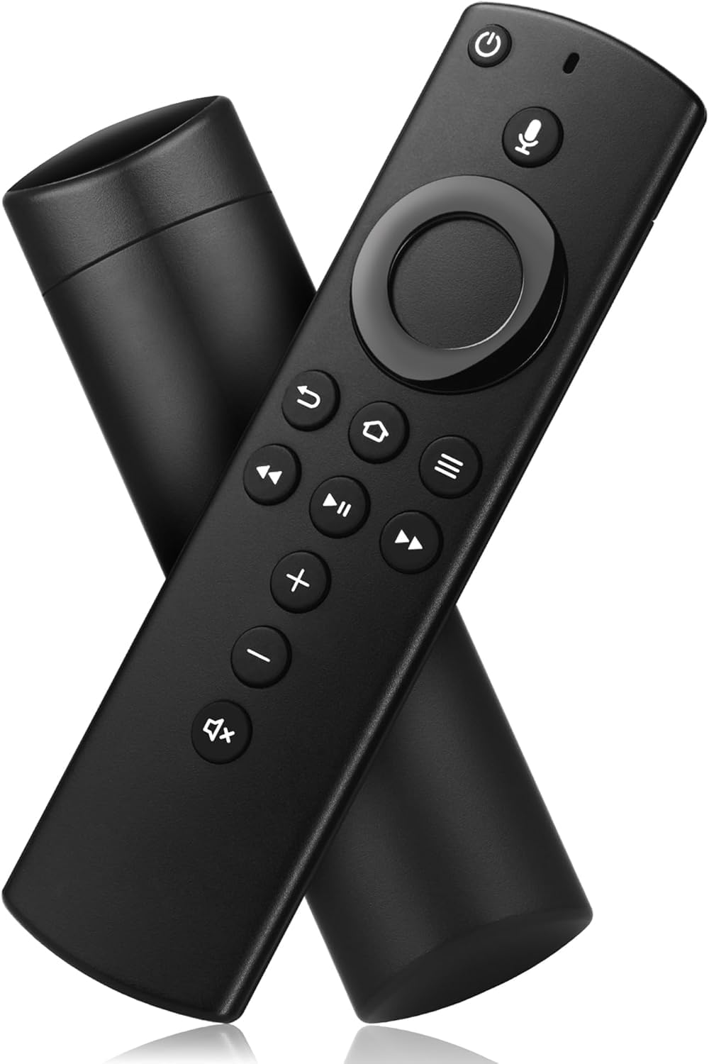 QsmQam® Remote Compatible with Amazon Alexa Voice Fire Stick Tv Stick 2nd Generation (Black) (2nd GEN Fire Stick Remote) Original