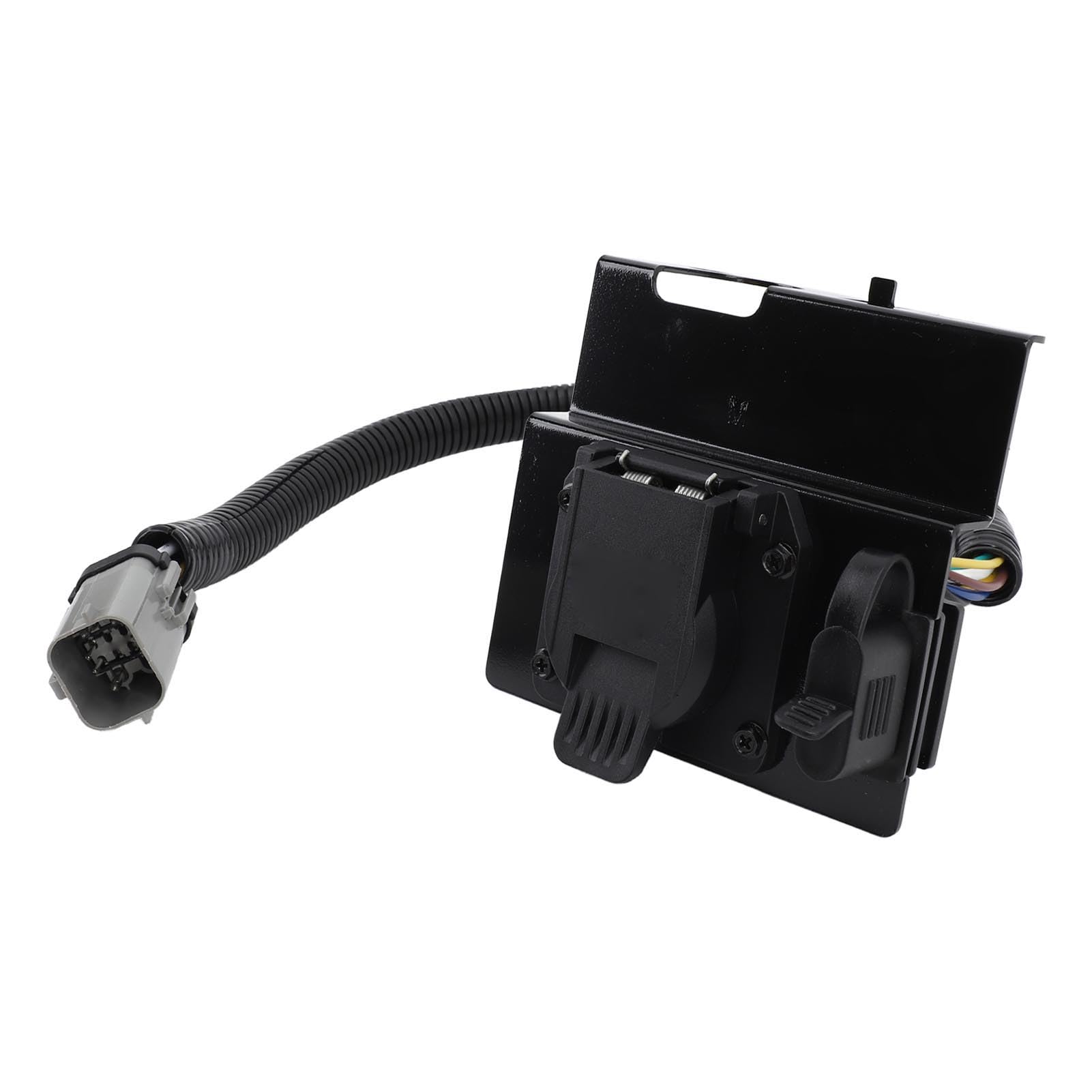 Aramox Arnés de Cables para Remolque de Remolque, Material ABS Duradero, Conexión de de 4 y 7 Pines para F-450 Super Duty y F-550 Super Duty