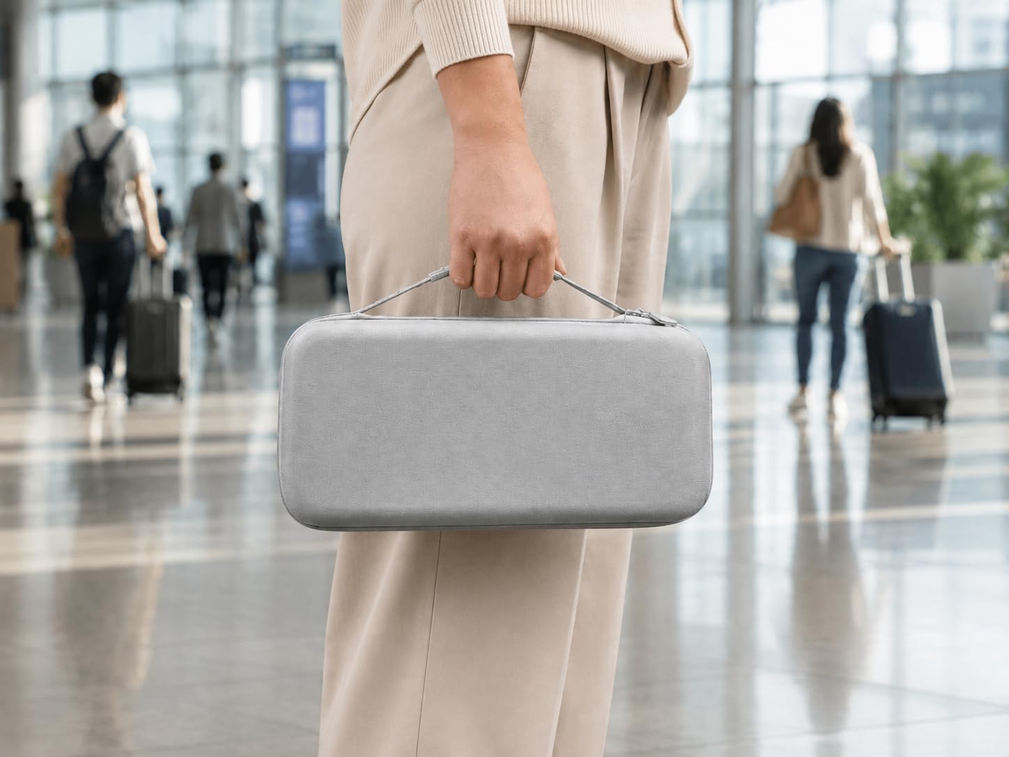 Hard Case for Cricut Joy 2, EVA Travel Portable Storage Bag, Grey