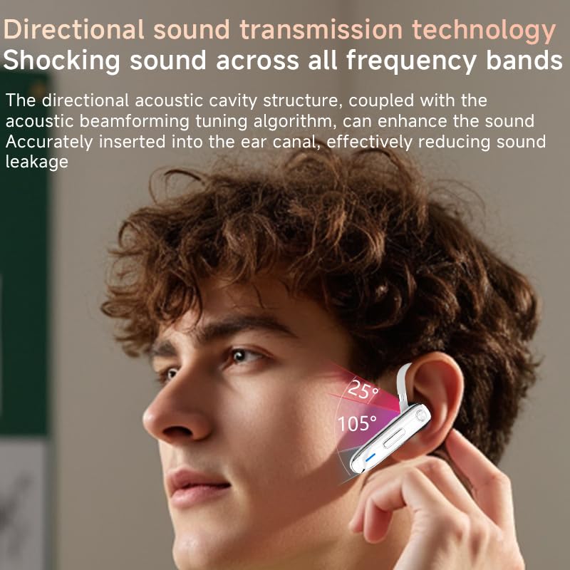 Auriculares Bluetooth K3 Slant Over Ear Negros miniatura 3