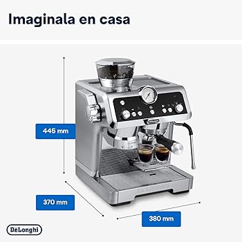 Perfetto Specialista Prestigio Máquina de Café Espresso y Cappuccino Máquina de Café en Grano Metal/Negro1
