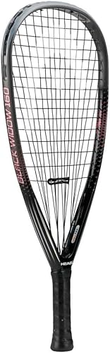 HEAD Black WidowScorpionCobra (160170180 Racquetball Racquet Series, (agarre de 3 58 pulgadas)