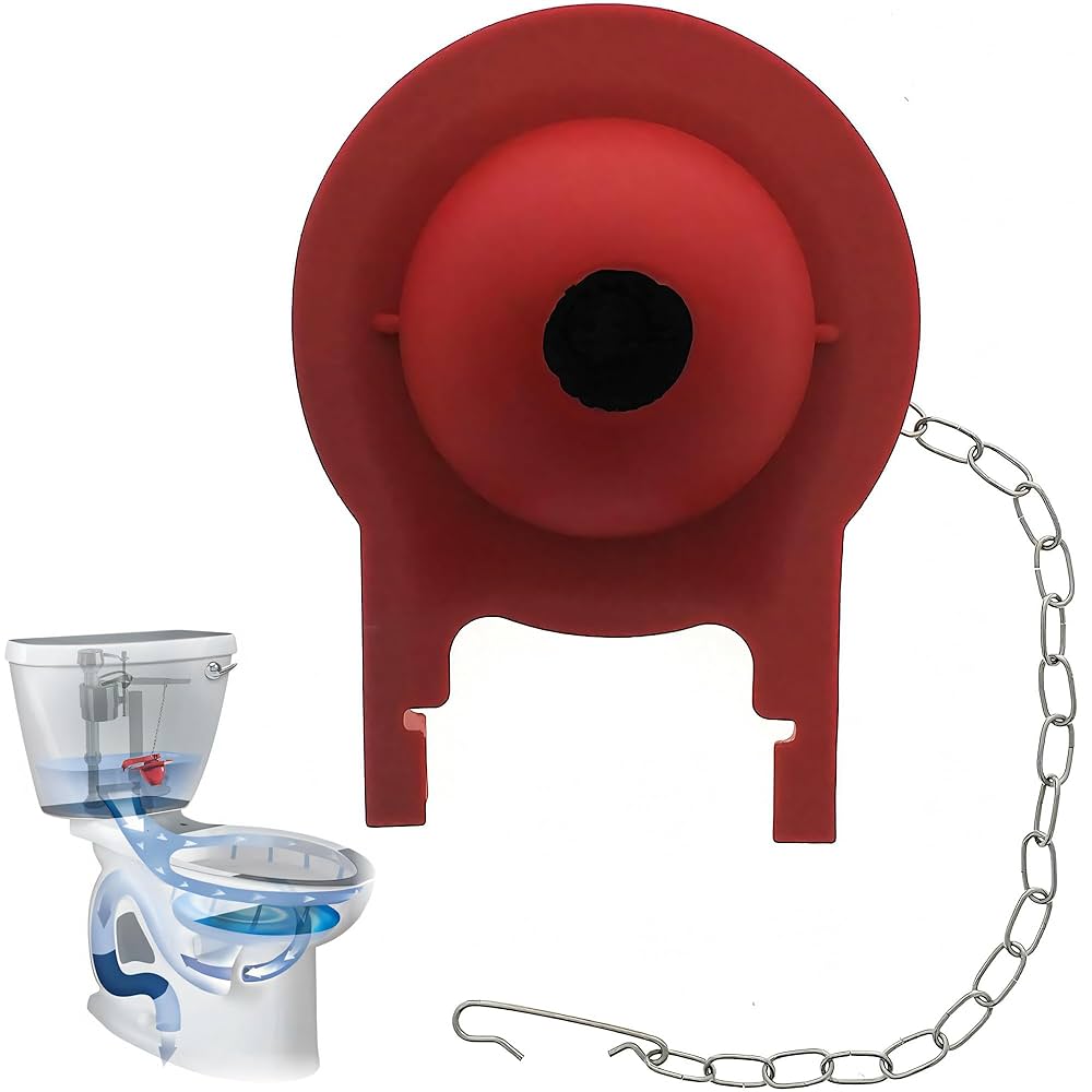 Essential Values Toto Toilet Flapper Replacement, 3