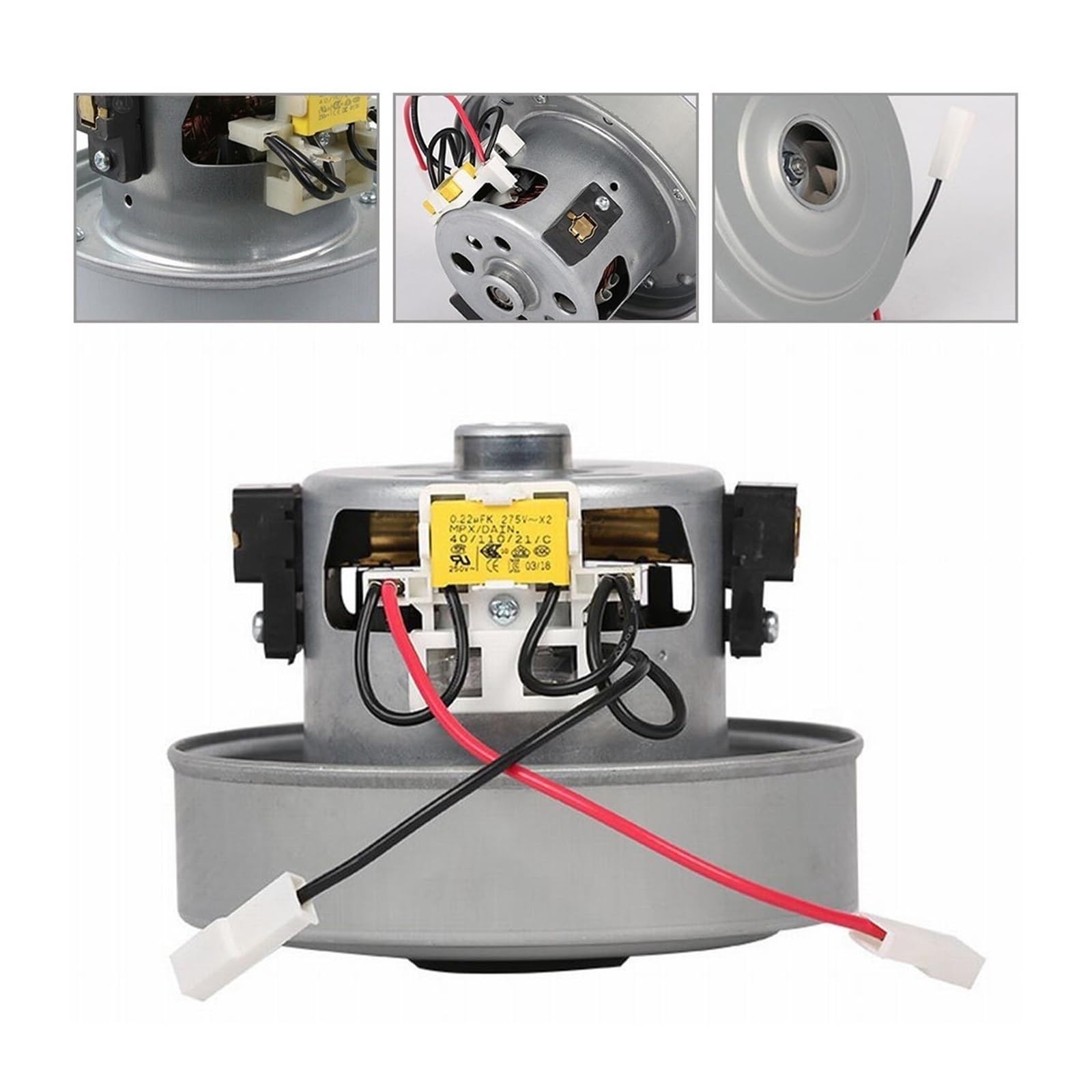 Motor Maquinaria Eléctrica. Compatible para Dyson DC33C DC37 DC52 Aspiradora Barredora Reemplazar Accesorios