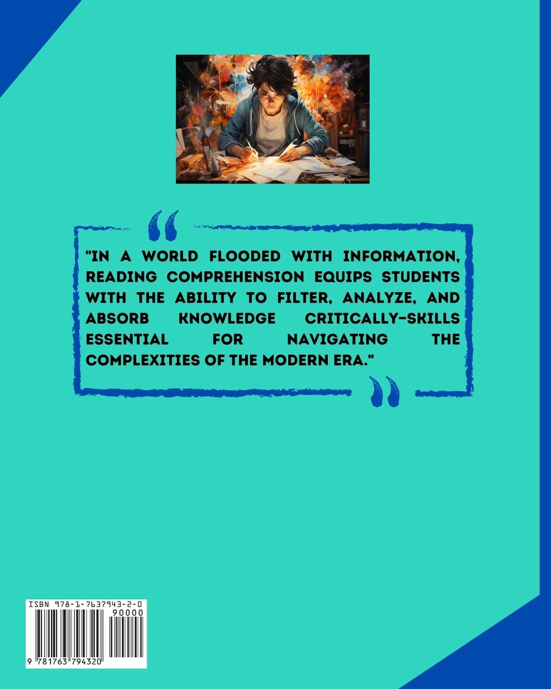 Reading Comprehension High School: Reading Comprehension Grade 9-12 Workbook : Achieve Higher Test Scores with Interactive Exercises