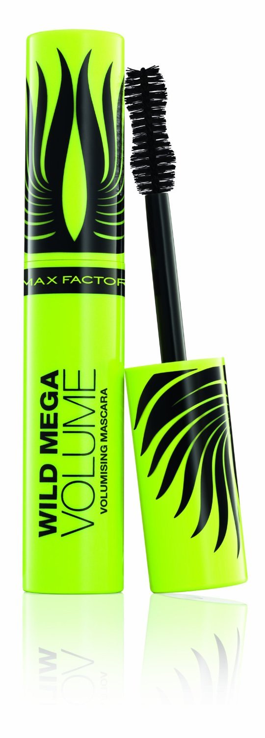 Max Factor Wild Mega Volume Volumising Mascara for Women, Black, 11 Ounce