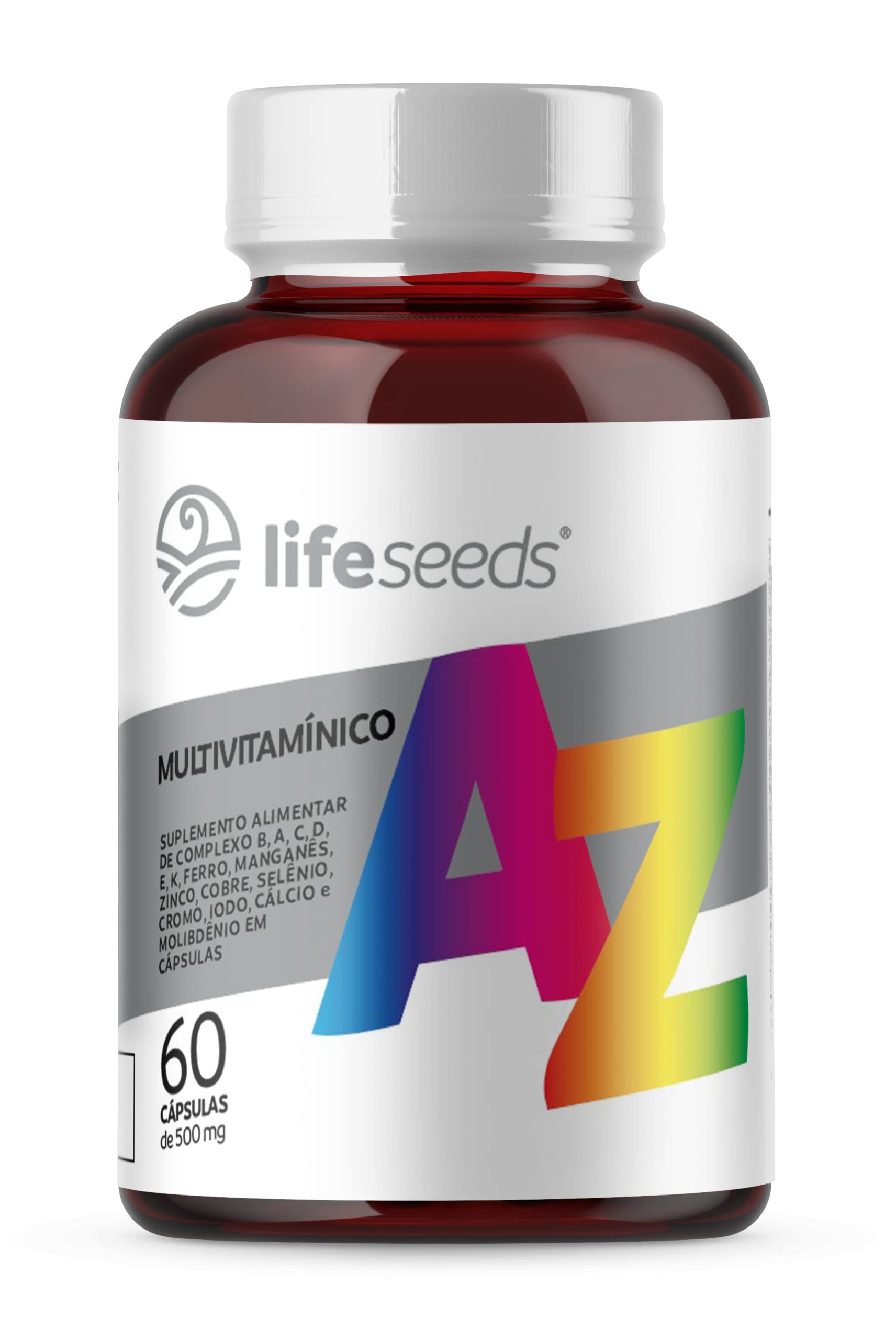 Multivitamínico A-Z - Vitaminas A, C, D3, E, K2, Complexo B