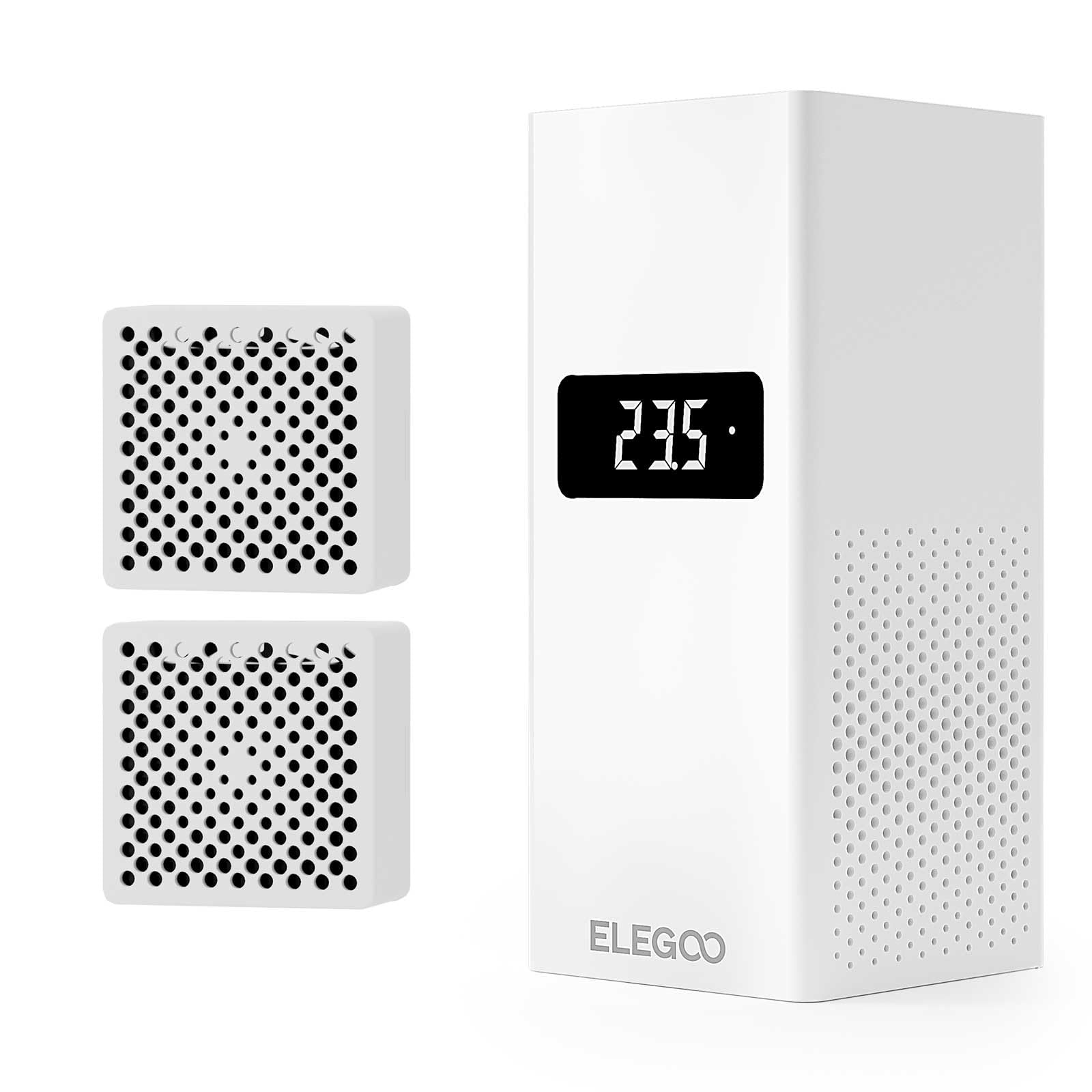 ELEGOO Mini Heater for Resin 3D Printer, Smart Temperature Control, Air Filtration, Compatible with ELEGOO Saturn Series/Mars Series/Jupiter SE
