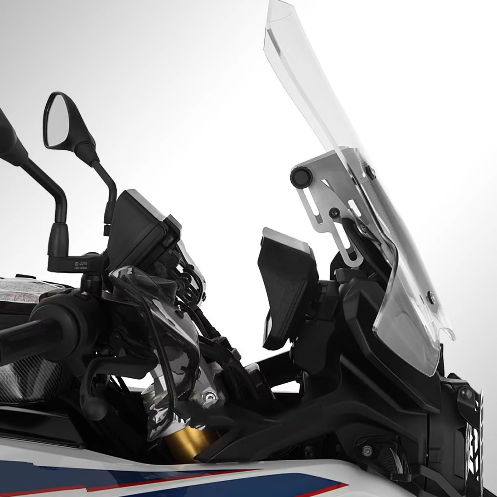 Porta Cellulare Moto Per BMW F850 GS Per F750 GS Accessori Motociclette Regolabili Supporto Navigatore GPS Smartphone Supporto Telefono Moto(E)
