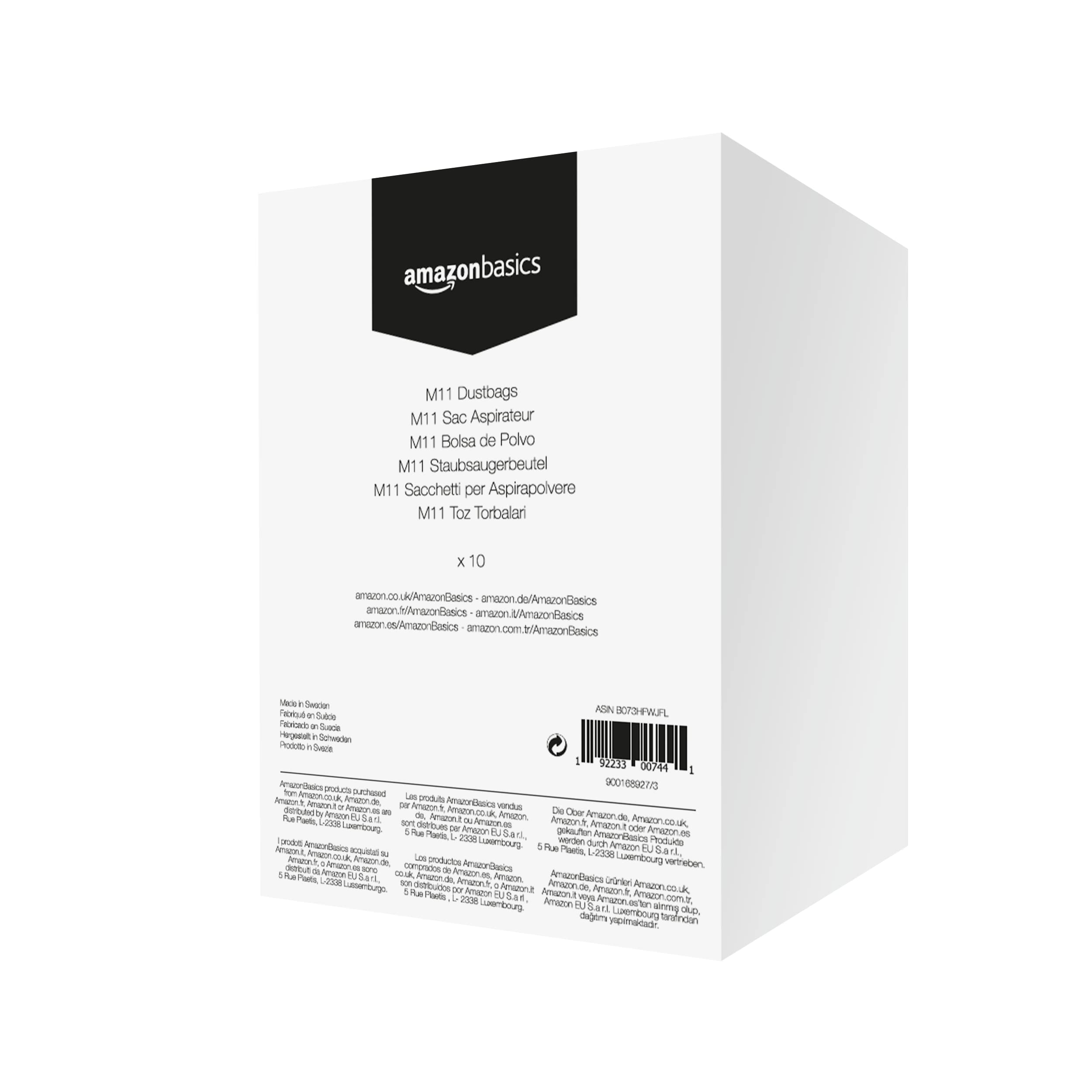 10 Sacchetti Per Aspirapolvere Miele S5 EcoLine