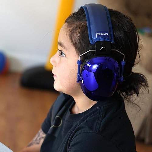 Miniatura 5 de TacGuru Edición de 130 piedras preciosas - Protección auditiva para niños para ruido - Clasificación de reducción de ruido de 23 dB