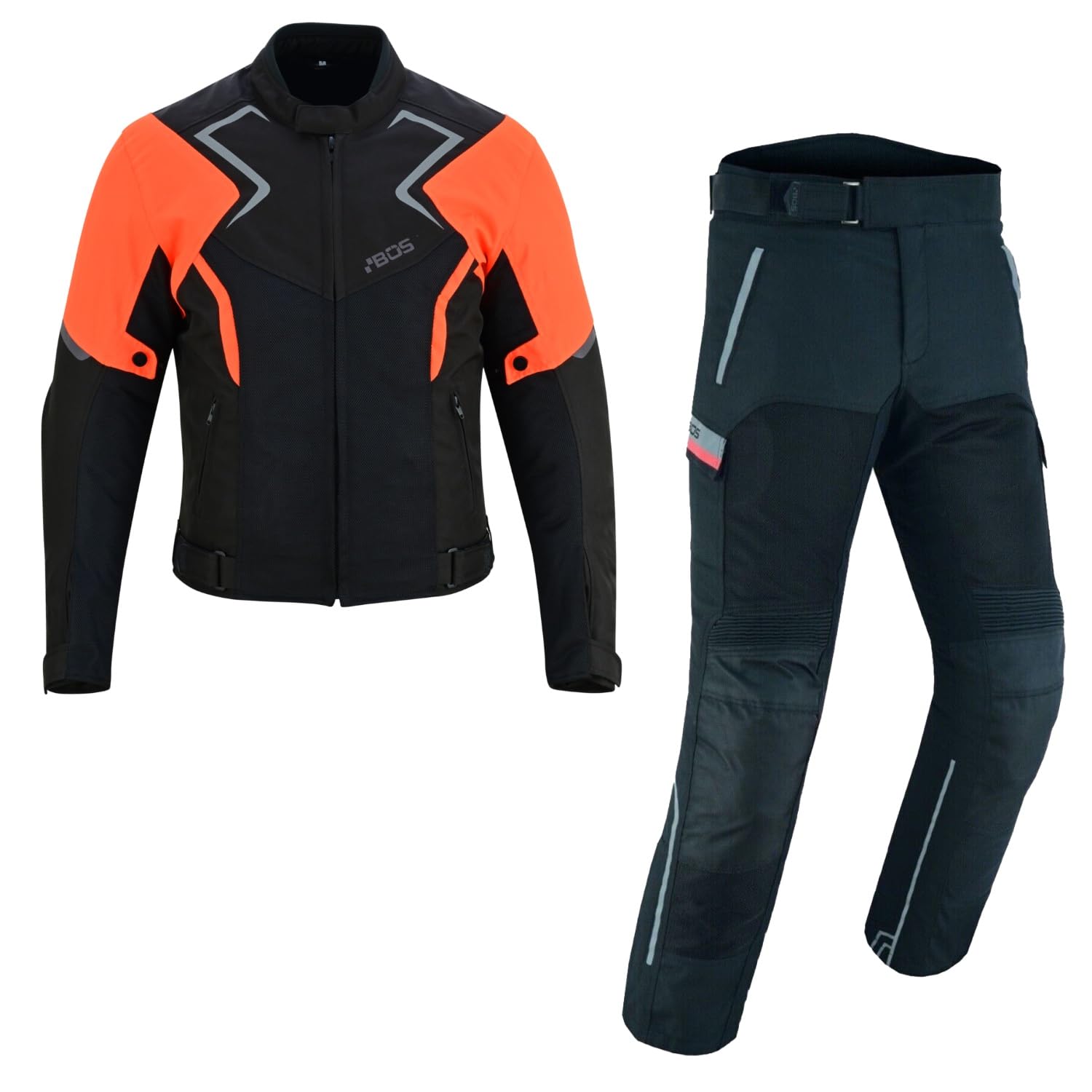 Sommer Motorrad Textil Kombi für Herren – Motorrad Jacke und Hose Set,Herren Motorrad Textil kombi,Biker Motorrad Touring Textil kombi,Motorrad kombi