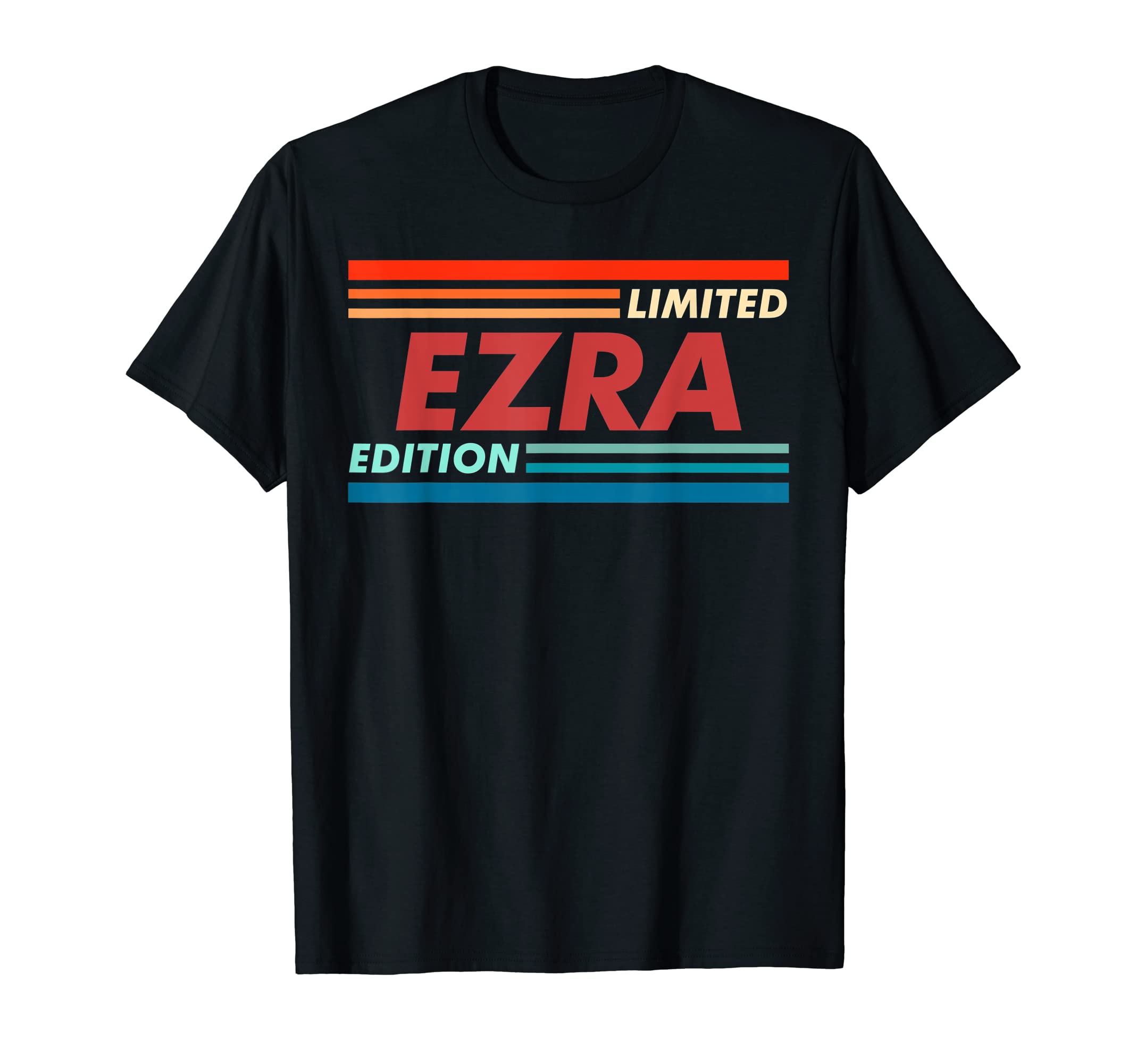 Nostalgic Defined Version of Personalized NameLimited Ezra Edition T-Shirt