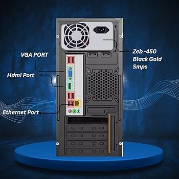 Assembled Desktop CPU with Core-i5 6500T 2.50GHz 6th