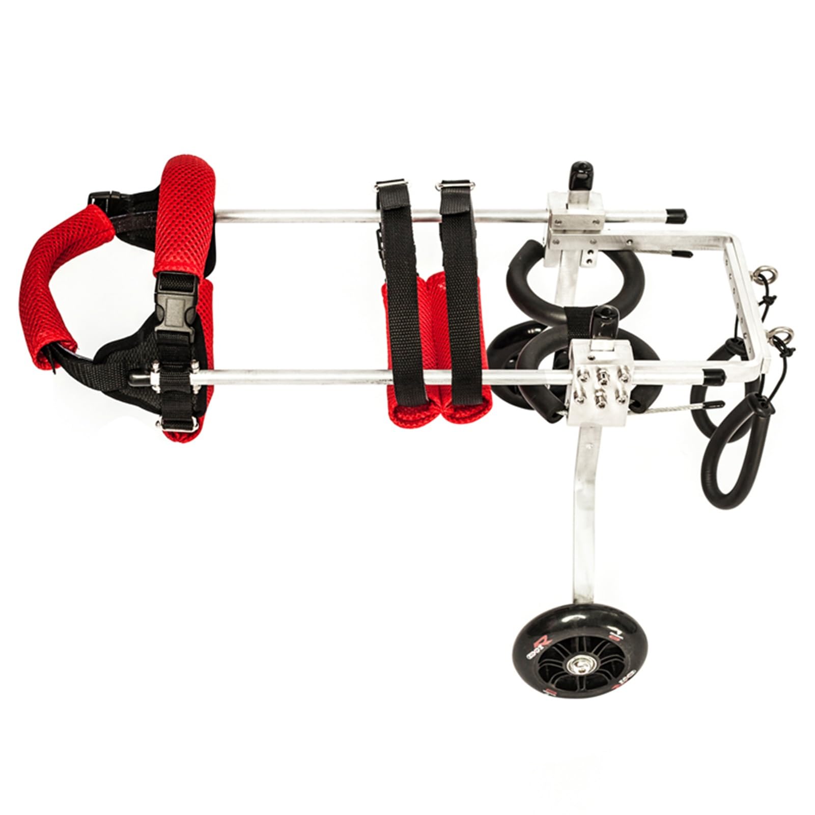 Silla de ruedas ajustable para patas traseras de perros pequeños y cachorros