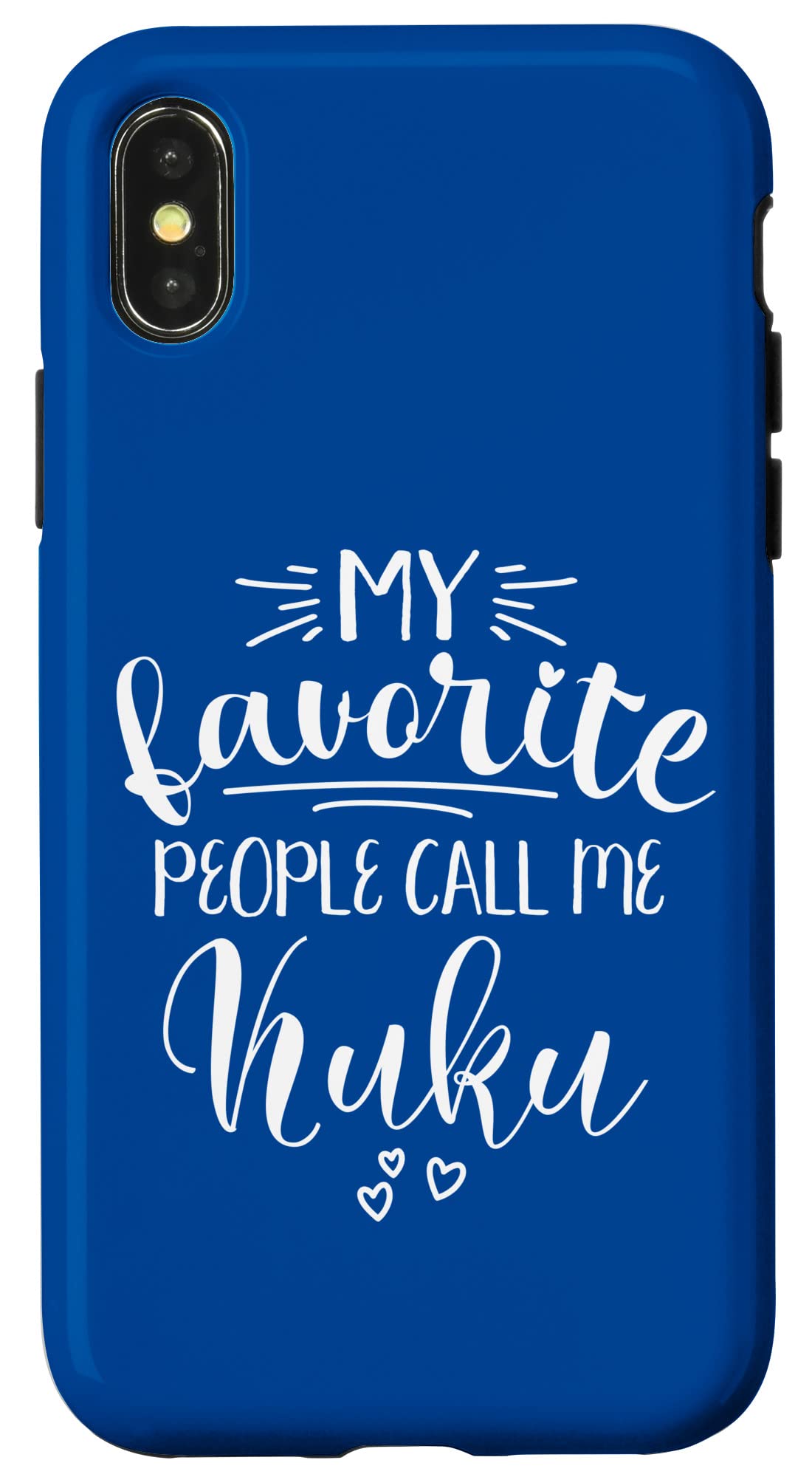 iPhone X/XS Kuku Grandma My Favorite People Call Me Kuku I Love My Kuku Case