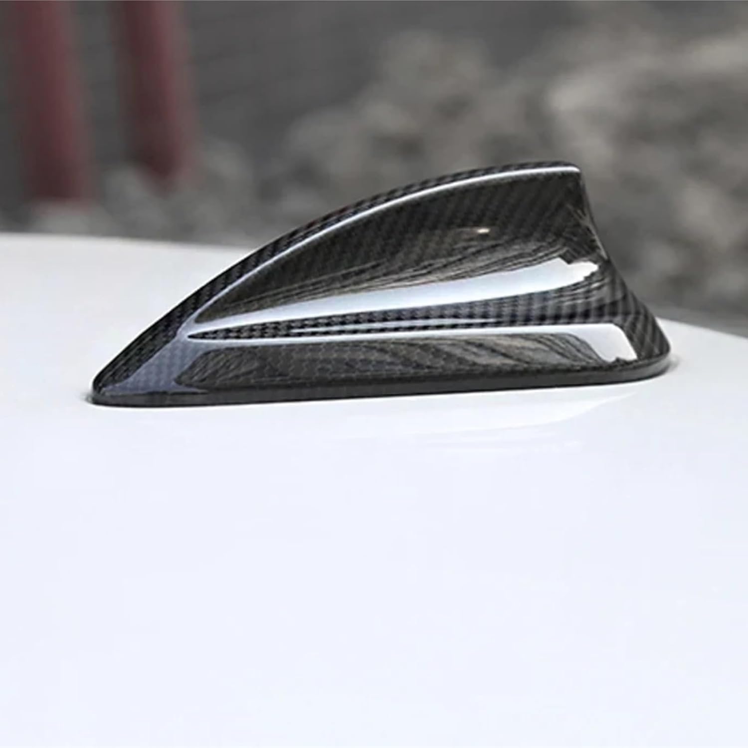 Carbon Fiber Pattern ABS Roof Shark Fin Cover Compatible with BMW F20 F21 F31 F45 F15 F85 G07 F49 F52 F34 F32