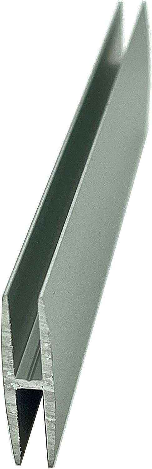 CRL Satin Anodized 1/8 H-Channel - 12 ft long