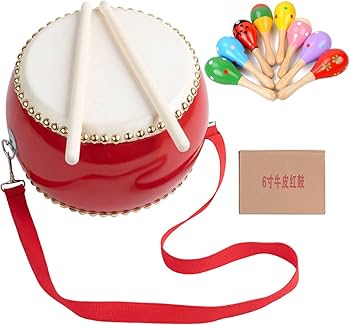 Amazon | ZuoMei 太鼓 小太鼓 セット 楽器 盛り上げ太鼓 応援