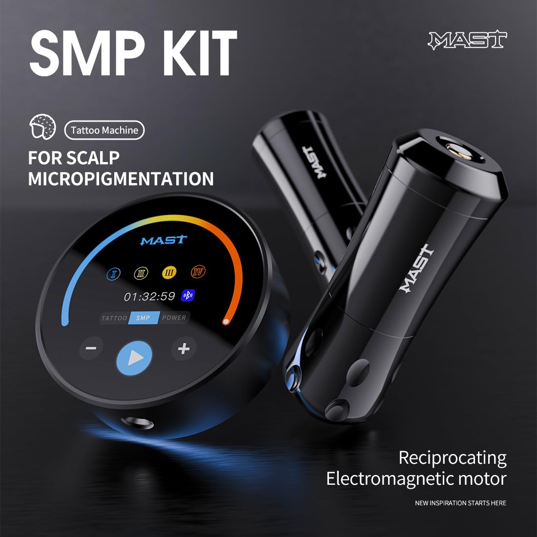 Amazon | MAST プロフェッショナルSMPマシンセット - 電磁式往復