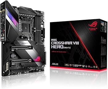 Amazon | ASUS AMD AM4対応 マザーボード ROG CROSSHAIR VIII HERO (WI