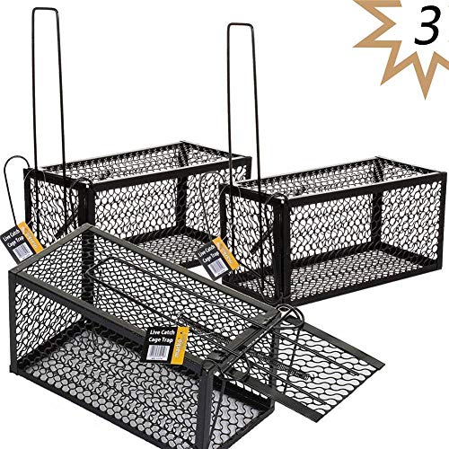Preisvergleich Produktbild Mausefalle Rattenfänger-Käfigfalle Zur Schädlingsbekämpfung Großes Nagetier Mit Lebenden Tieren Für Die Küche Zu Hause Das Esszimmer In Der Schule Und Alle Arten Von Großküchen