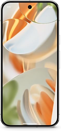 Google Pixel 9 Pro - Unlocked Android Smartphone with Gemini, Triple Rear Camera System, 24-Hour Battery, and 6.3" Super Actua Display - Porcelain, 256GB - 2