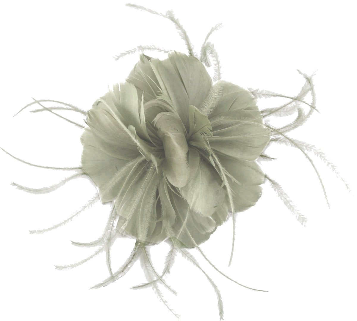 Failsworth Women's Steel Millinery Feather Fascinator In Size: One Size