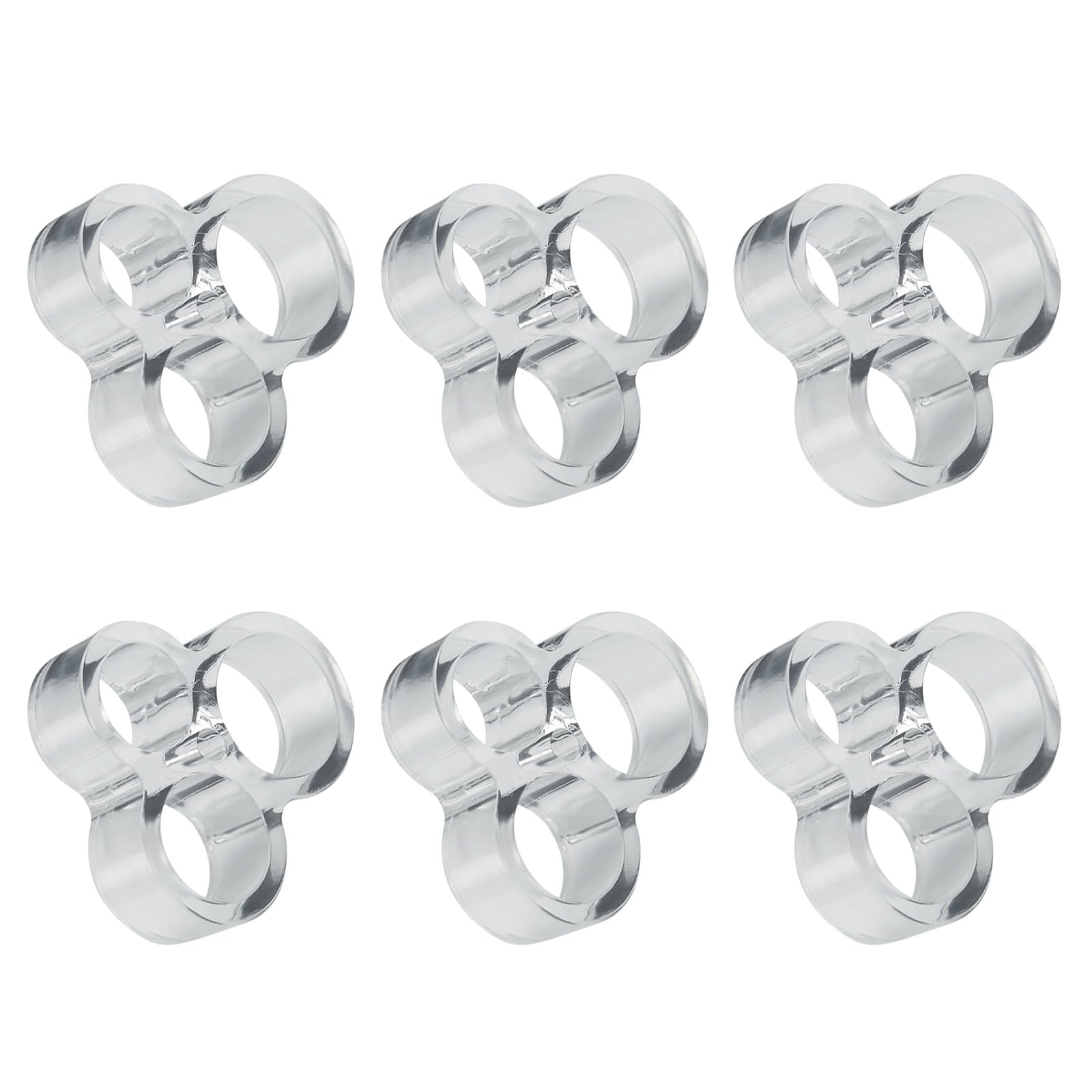 Noises Reducing Door Handle Bumper PVC Anti Collision Protectors for Door Window Easy Installation Light Weight Noises Reduction Stoppers