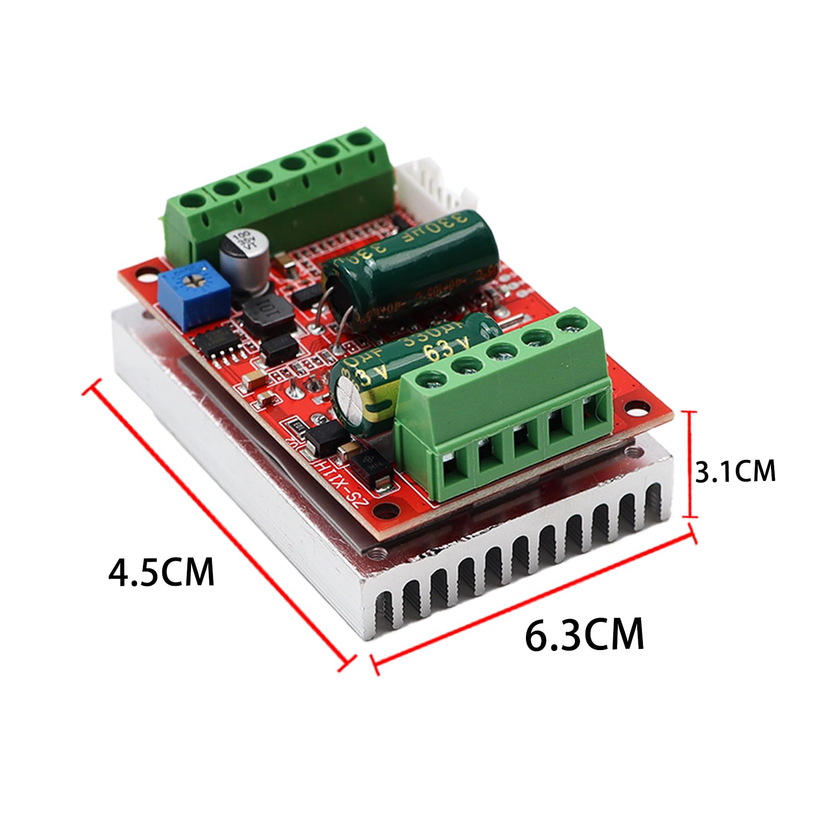 Motore elettrico da 400 W BLDC regolatore di velocità 6 – 60 V senza spazzole con sala trifase ad alte prestazioni scheda driver senza motore brushless PLC