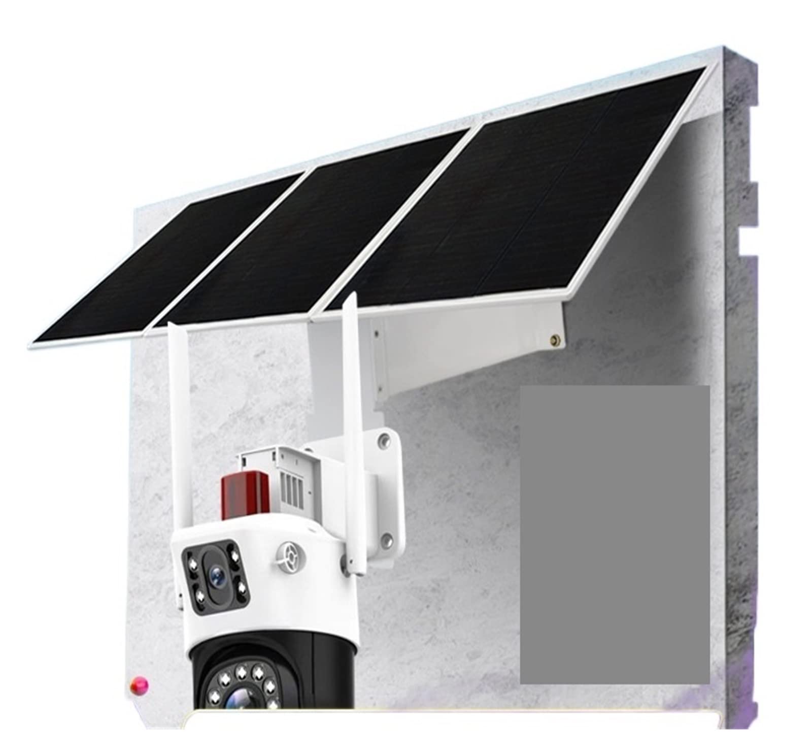 Pannello Solare Kit di Ricarica for Telecamera di Sorveglianza con Pannello Solare A Scandole da 60 W. di Generazione di Energia Fotovoltaica Ad Alimentazione Fotovoltaica