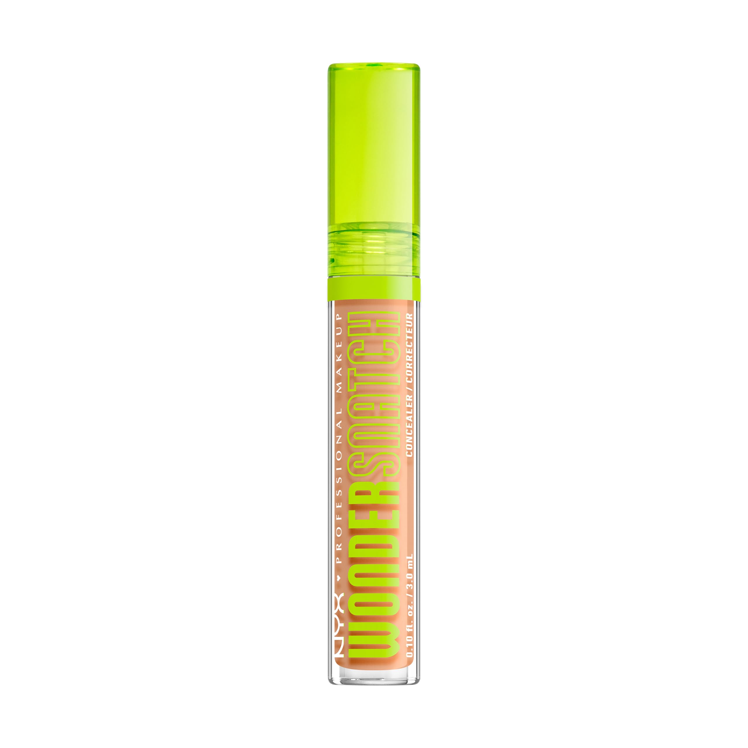 NYX Professional Makeup Wonder Snatch 4 in 1 Concealer, Liquid Concealer, Highlighter, Contour & Sculptor, Up to 24h Hydration Full Coverage, Waterproof Wear, Shade: Neutral Beige