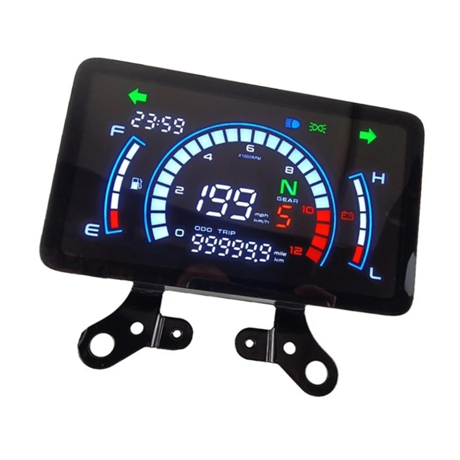 Panel De Instrumentos Digital De Fácil Instalación con Pantalla Clara Y Lecturas Precisas De Velocidad Y Distancia para Motocicletas para 150 LX0E medidor