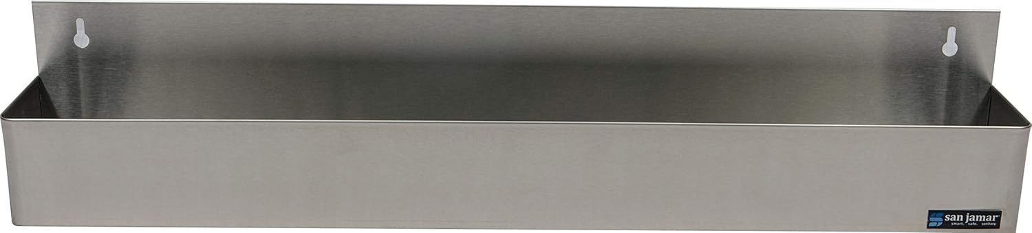 San Jamar Speed Rails with 8 Quart Capacity for Kitchen, Bar, And Restaurants, Stainless Steel, 32.25 Inches, Silver