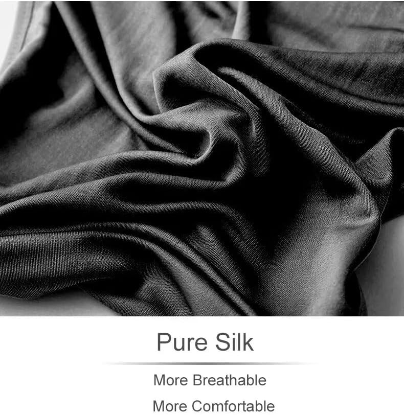 SilRiver Women's 100% Silk Panty Briefs Travel Hipster Bikini Underwear (2pcs Pack) Breathable Underpants - Image 2