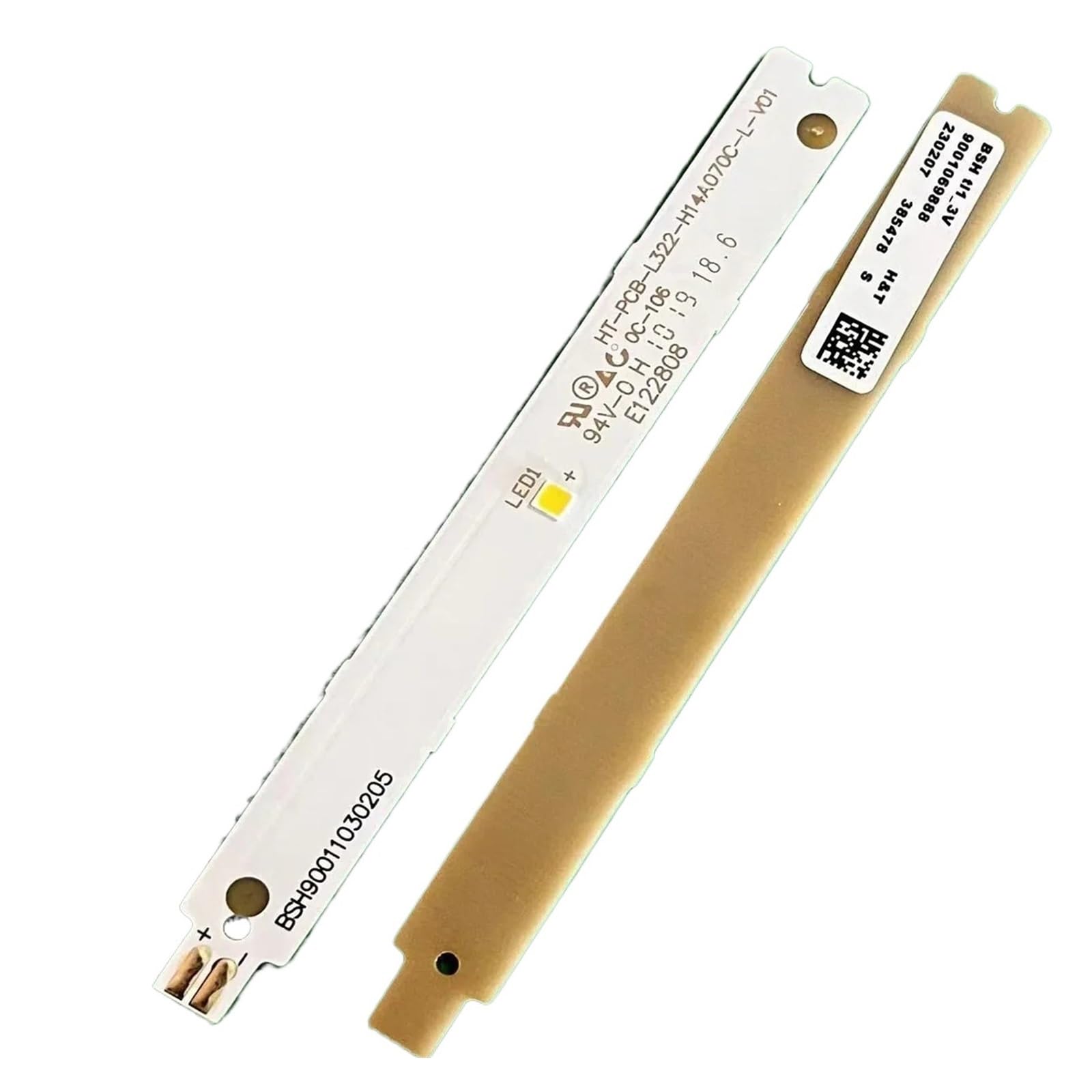 YBLPRJFS Compatible for 1Pcs BSH 9001030205 9001069888 3V Refrigeration LED Strip Siemens Refrigerator Parts