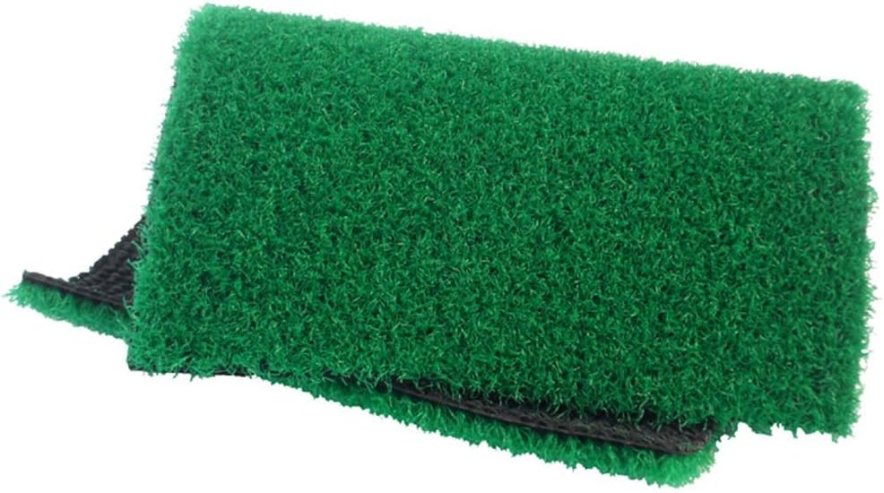 3.3ft X 3.3ft 10mm Pile Height Carpet Artificial Grass Astro Garden Lawn High Density Fake Turf, Green