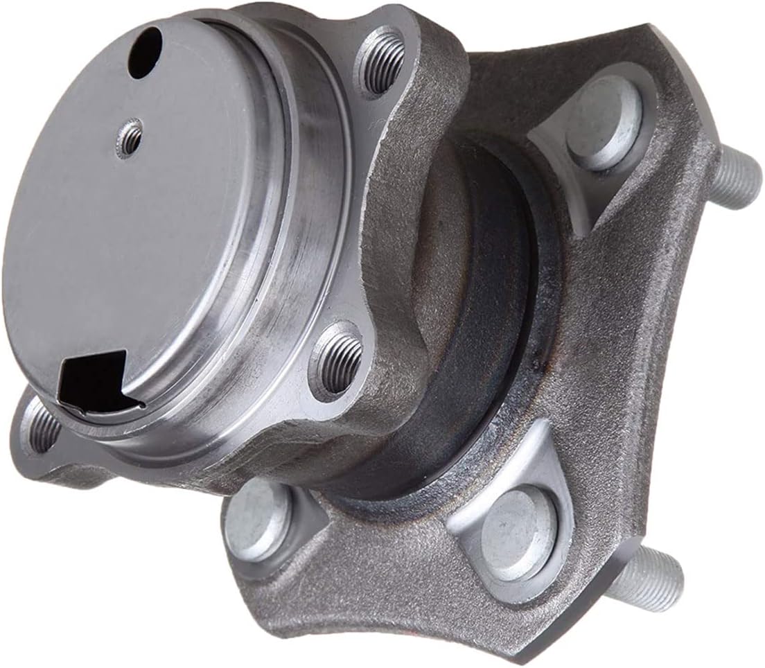 Rear Wheel Bearing Hub Assembly Fits 2007-2012 Nissan Sentra (2.0L Only, 4-Wheel ABS) Wheel Bearing w/4 Lugs Wheel Bearing Hub (2 Pack)-512384