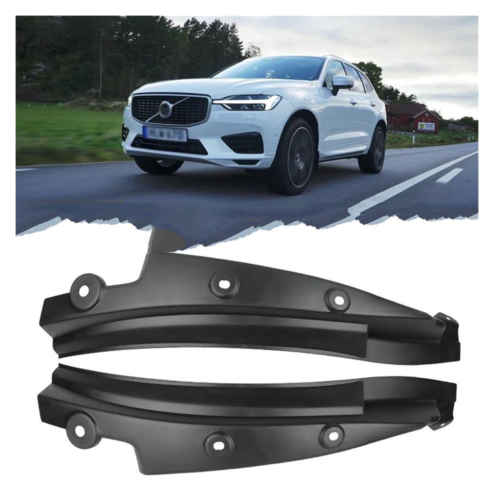 Spatbordafdekking voor kogelspatbord / zwart enkel 26,39 € | SVB