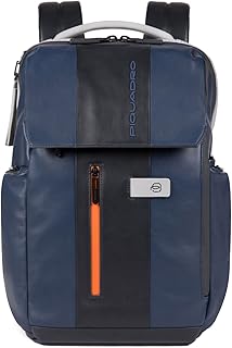 Zaino Porta Computer 15.6 Due Tasche Anteriori e Laterali Urban Piquadro Blu Grigio