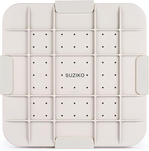 Suziko Prensa de flores actualizada de 9 pulgadas (9.1 in) prensa de flores para microondas grande con marco de fotos para prensar rápidamente,